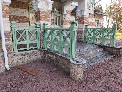 Проект №10 - Террасное и балконное ограждение загородного дома