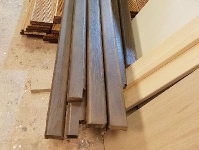 Поручень деревянный