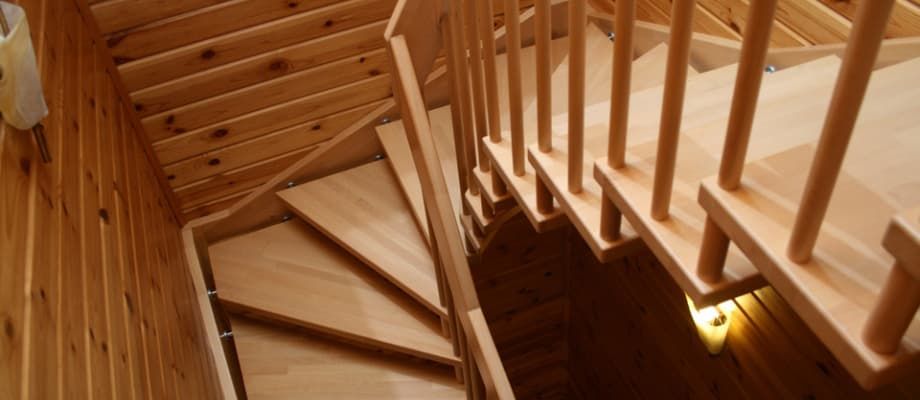 изготовление лестниц из дерева