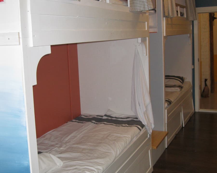 Двухъярусная кровать для хостелов Еврострой